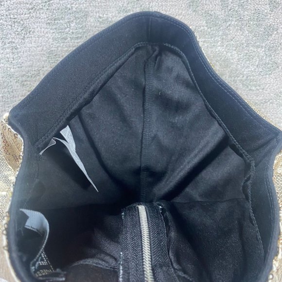 Forever 21 Shorts Medium Women's Sequins Beige Short - Picture 6 of 8